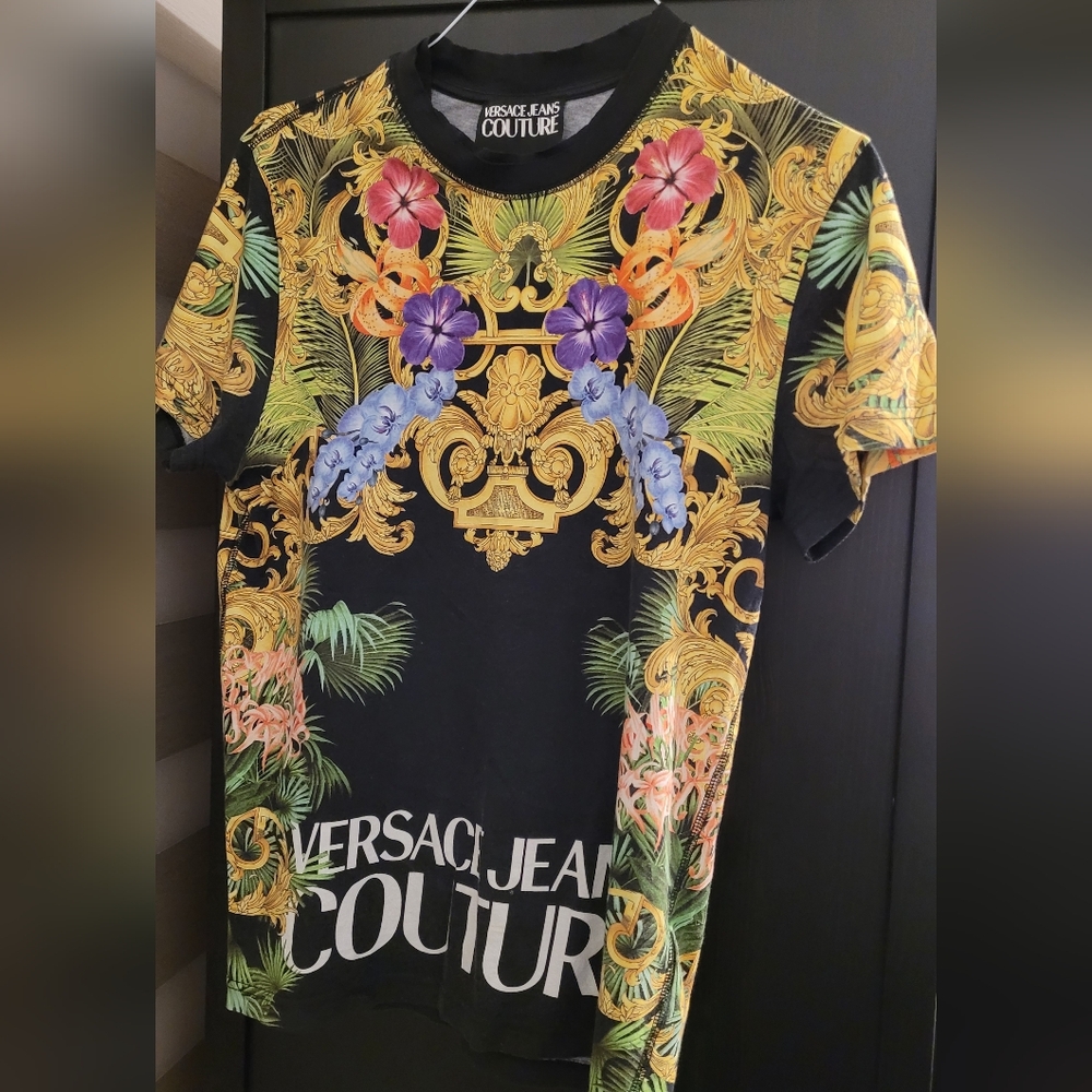 Versace Jeans Couture Floral T-Shirt ( Rare Shirt)